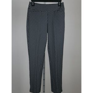 TAIL Women’s Black & White Diamond Print Activewear Pants size 2